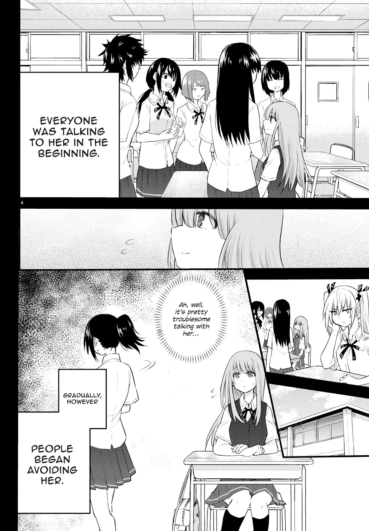 The Mute Girl and Her New Friend (Serialization) Chapter 6 page 4 - Chapter 6: Kikuno Kokosaki