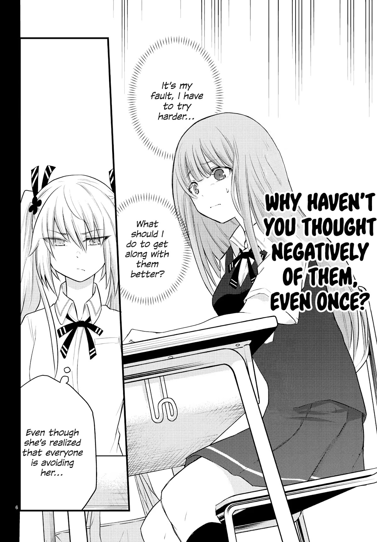 The Mute Girl and Her New Friend (Serialization) Chapter 6 page 6 - Chapter 6: Kikuno Kokosaki