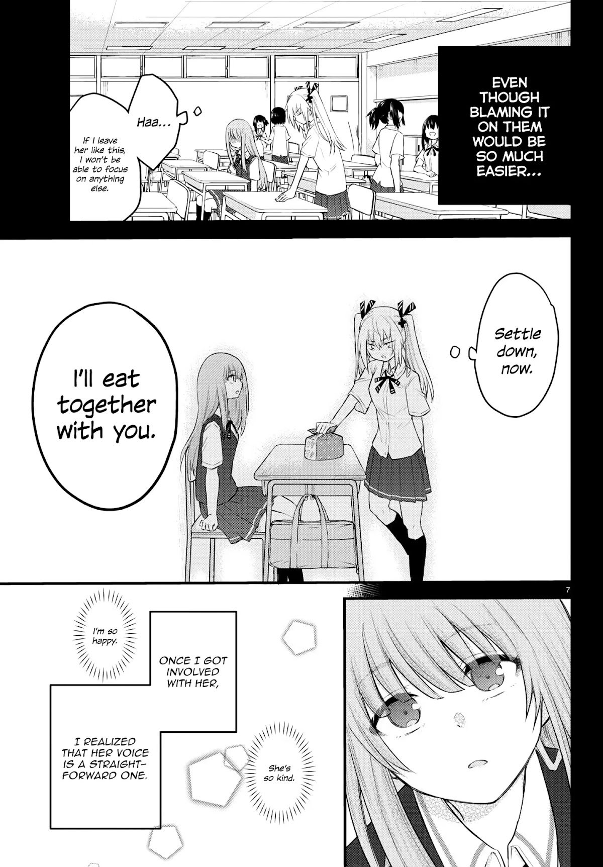 The Mute Girl and Her New Friend (Serialization) Chapter 6 page 7 - Chapter 6: Kikuno Kokosaki