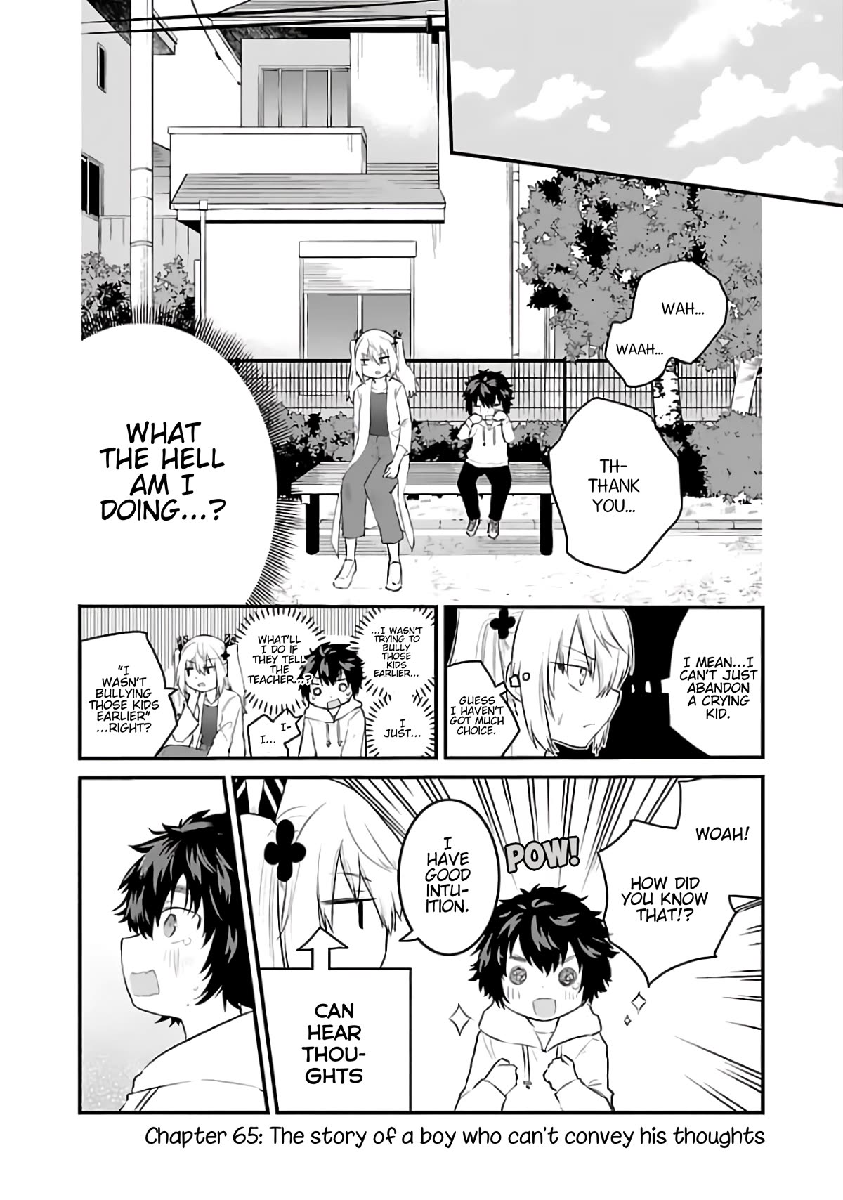 The Mute Girl and Her New Friend (Serialization) Chapter 65 page 3 - Chapter 65: The story of a boy who can't convey his thoughts