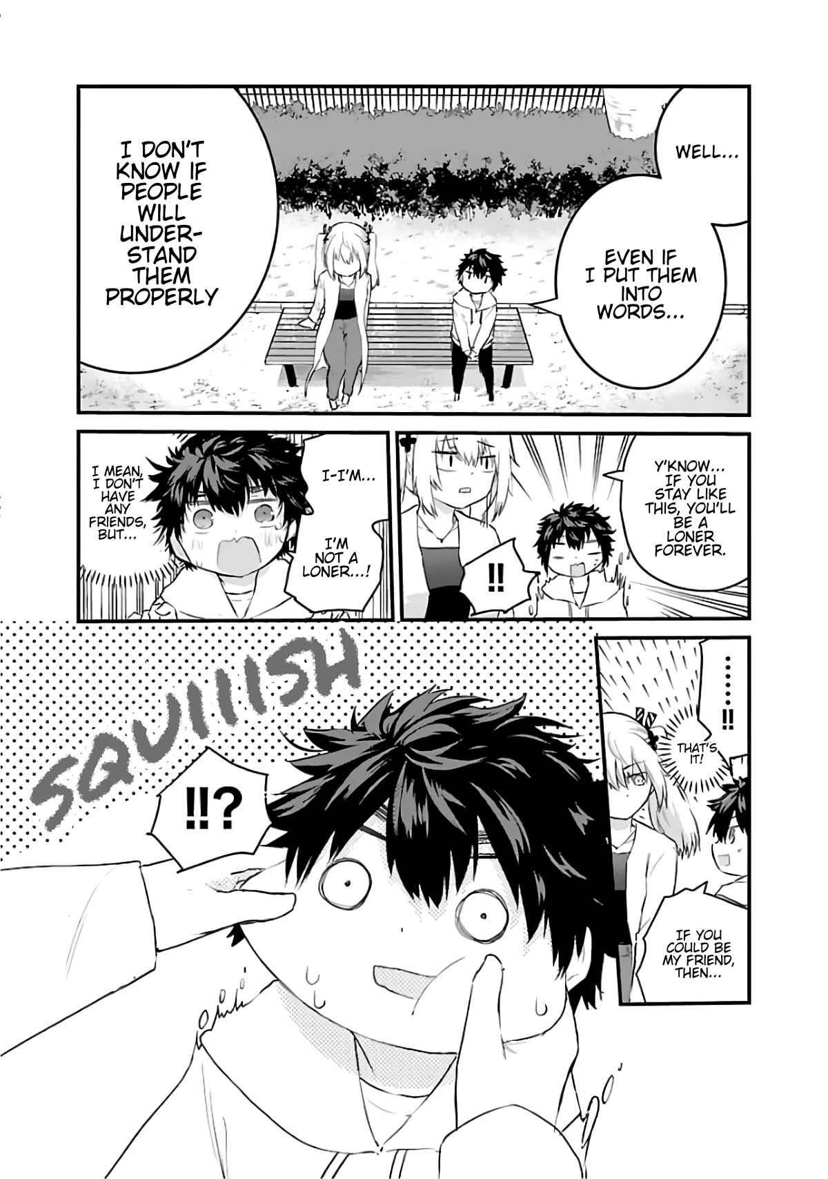 The Mute Girl and Her New Friend (Serialization) Chapter 65 page 5 - Chapter 65: The story of a boy who can't convey his thoughts