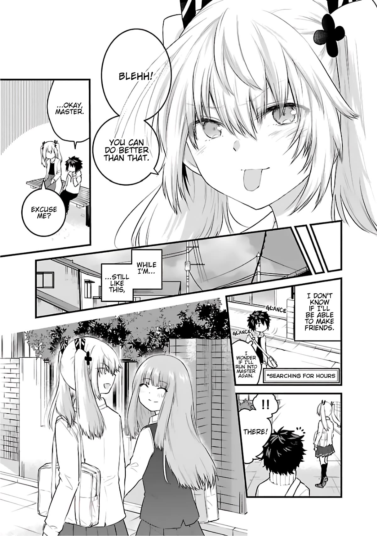 The Mute Girl and Her New Friend (Serialization) Chapter 65 page 6 - Chapter 65: The story of a boy who can't convey his thoughts