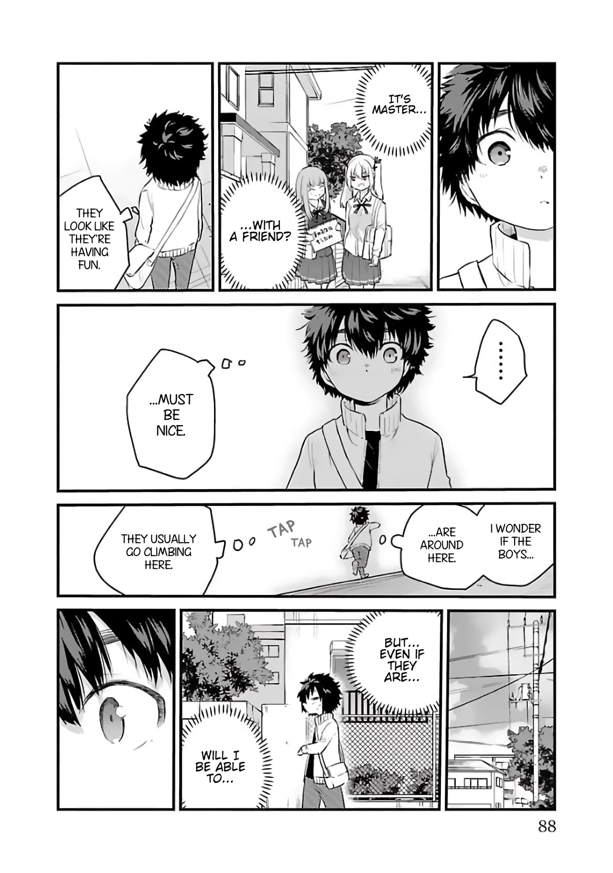 The Mute Girl and Her New Friend (Serialization) Chapter 65 page 7 - Chapter 65: The story of a boy who can't convey his thoughts