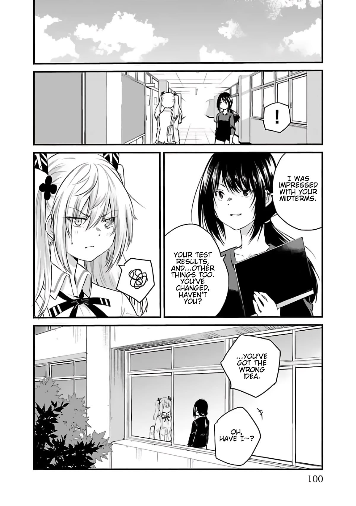 The Mute Girl and Her New Friend (Serialization) Chapter 66 page 10 - Chapter 66: Kokosaki-san's Midterm Test