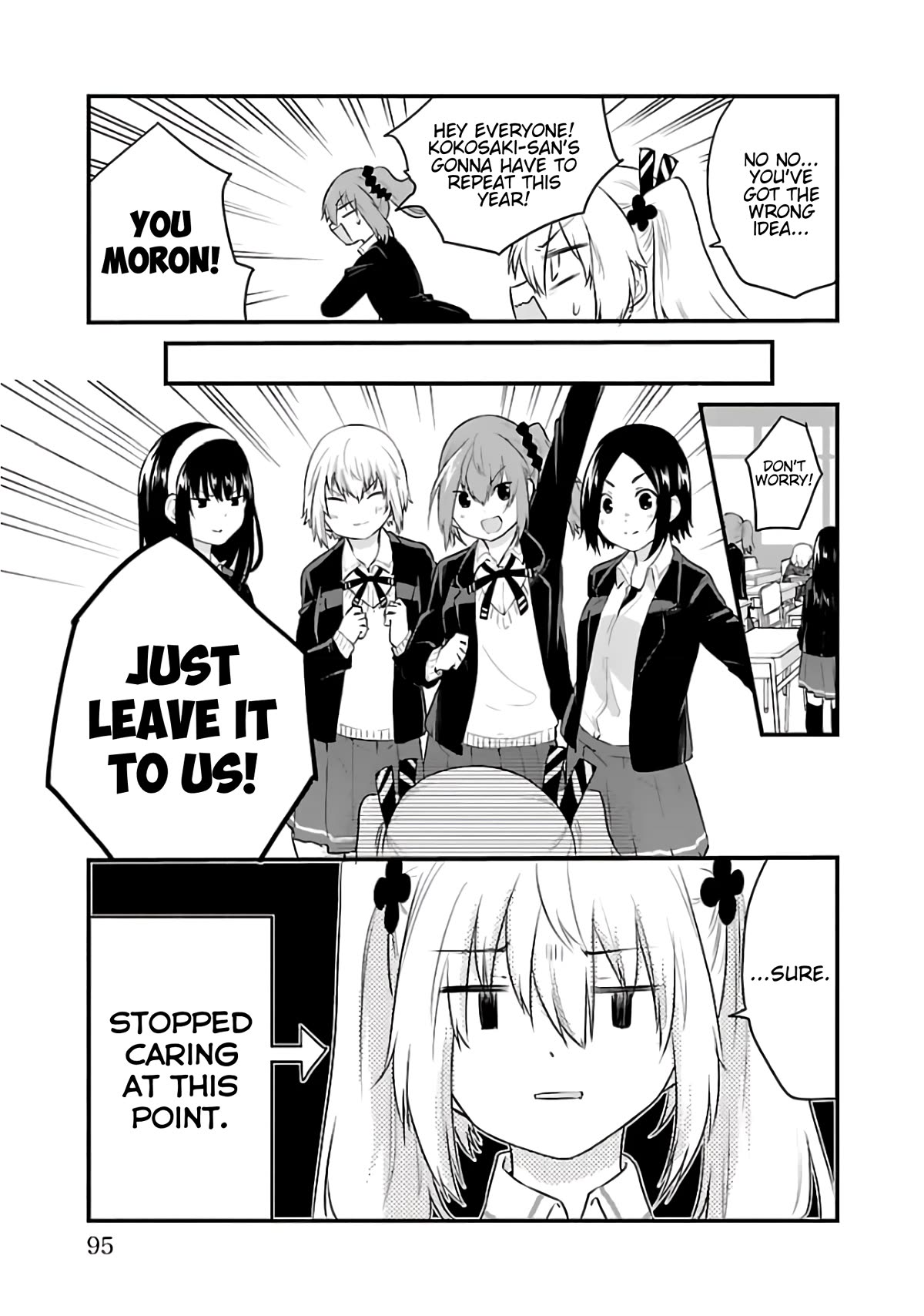 The Mute Girl and Her New Friend (Serialization) Chapter 66 page 5 - Chapter 66: Kokosaki-san's Midterm Test
