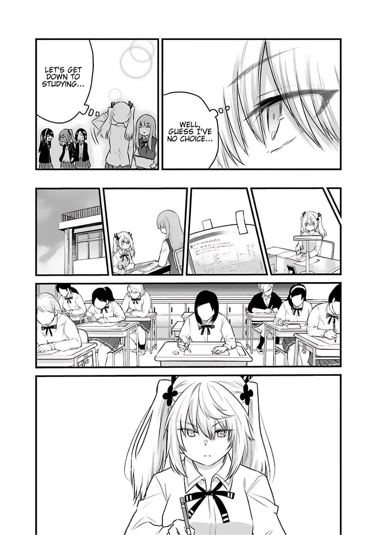 The Mute Girl and Her New Friend (Serialization) Chapter 66 page 9 - Chapter 66: Kokosaki-san's Midterm Test