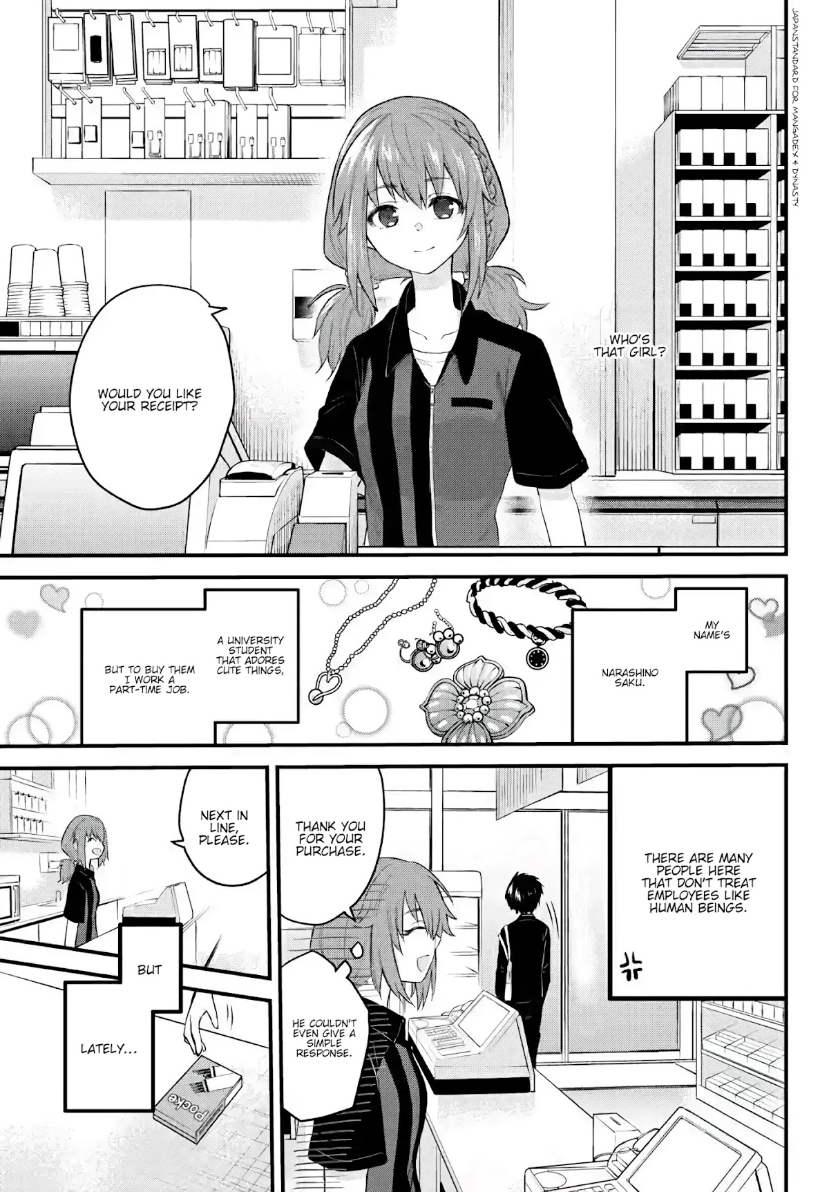 The Mute Girl and Her New Friend (Serialization) Chapter 7 page 1 - Chapter 7