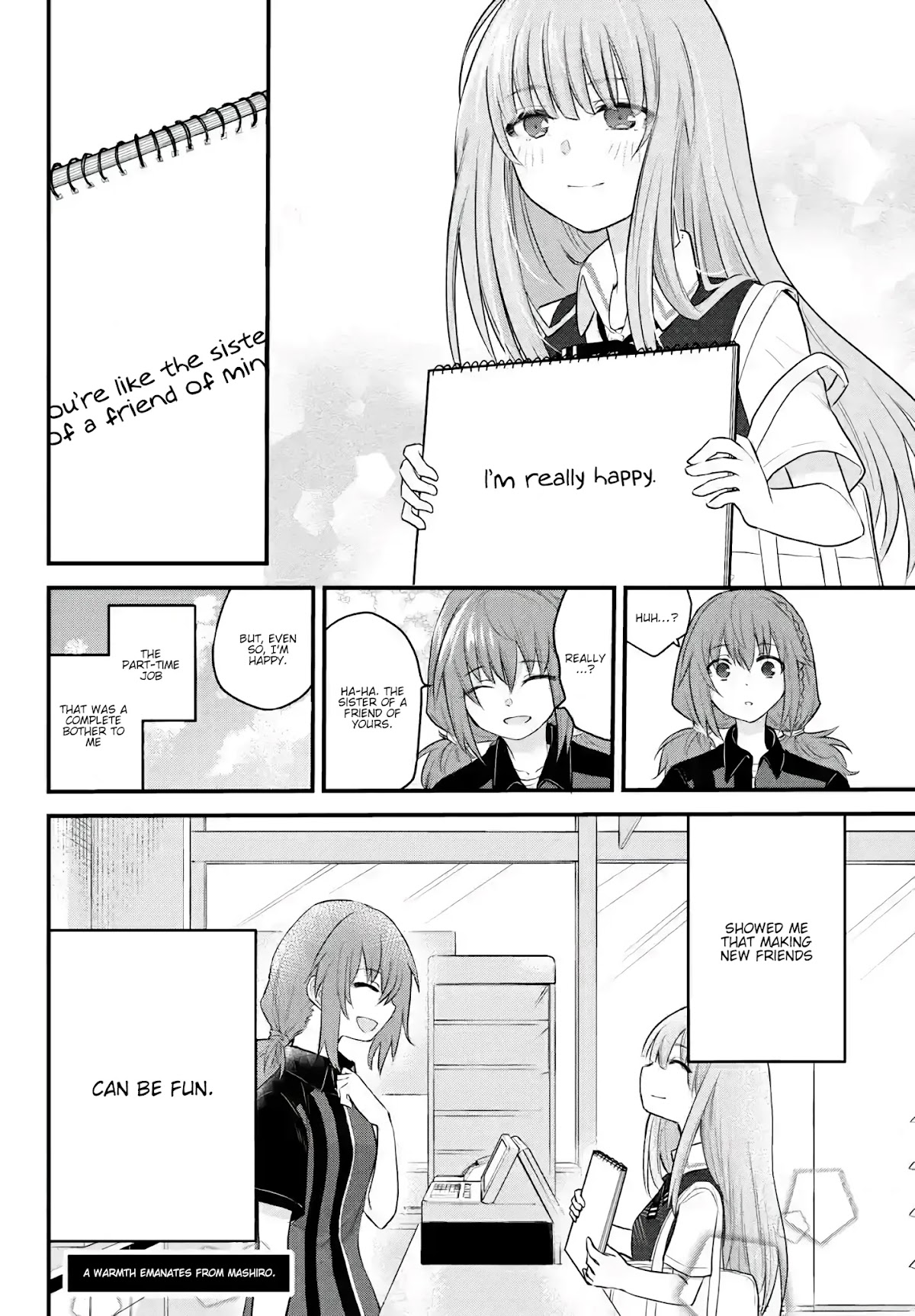 The Mute Girl and Her New Friend (Serialization) Chapter 7 page 8 - Chapter 7