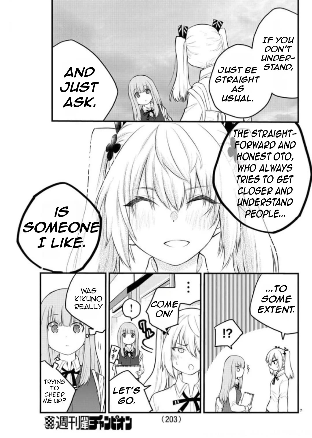 The Mute Girl and Her New Friend (Serialization) Chapter 76 page 10 - Chapter 76: Is It Fine To Get Closer