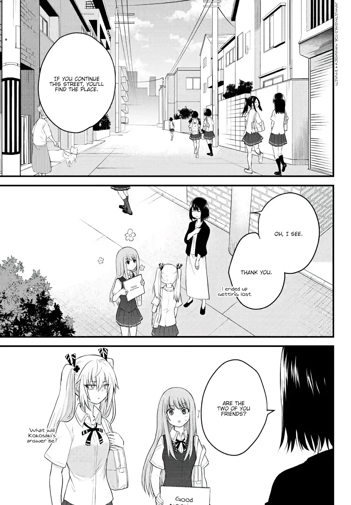 The Mute Girl and Her New Friend (Serialization) Chapter 8 page 1 - Chapter 8: Friends