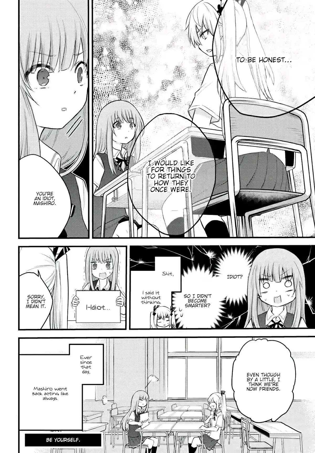 The Mute Girl and Her New Friend (Serialization) Chapter 8 page 8 - Chapter 8: Friends