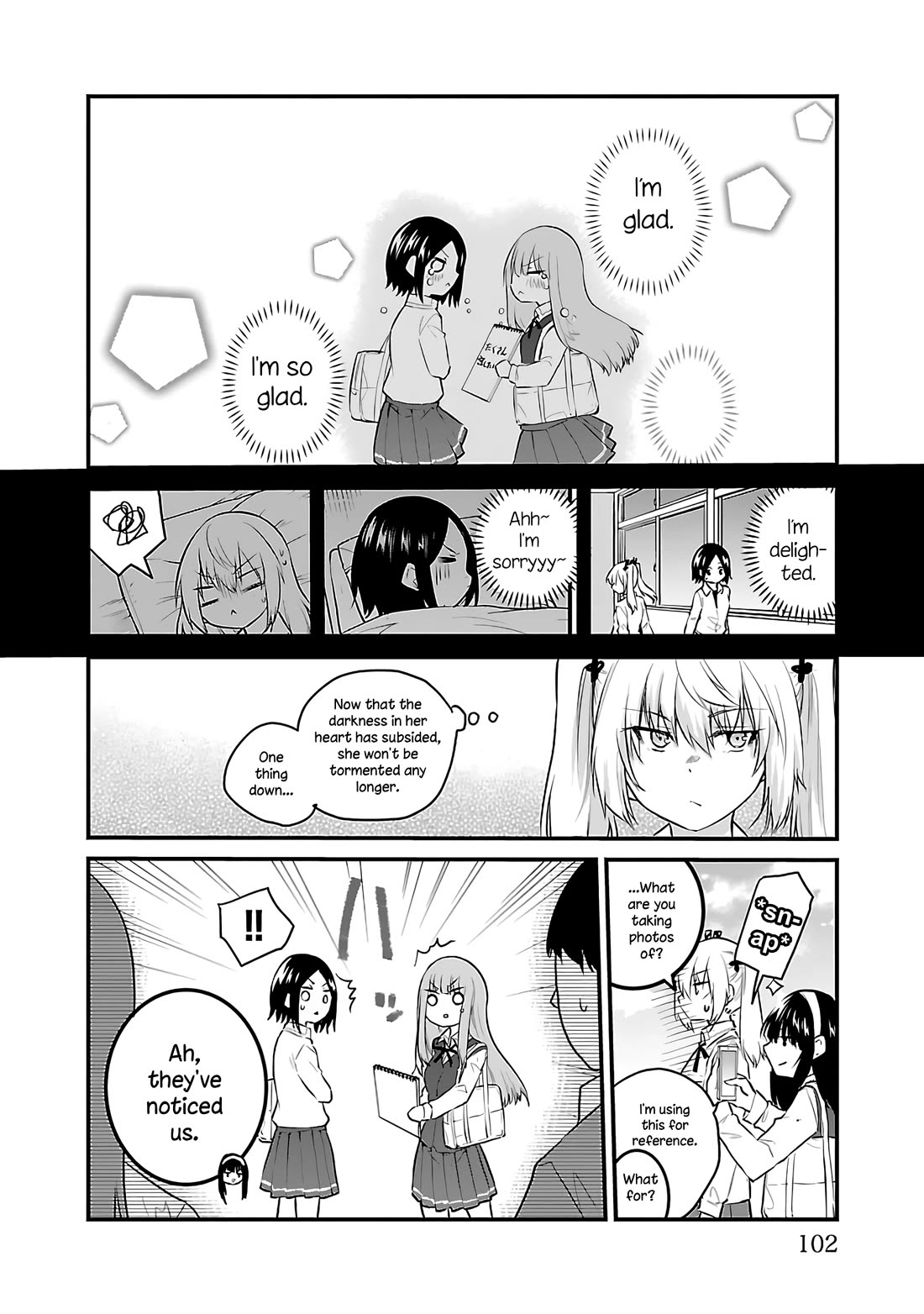 The Mute Girl and Her New Friend (Serialization) Chapter 81 page 2 - Chapter 81: One step at a time