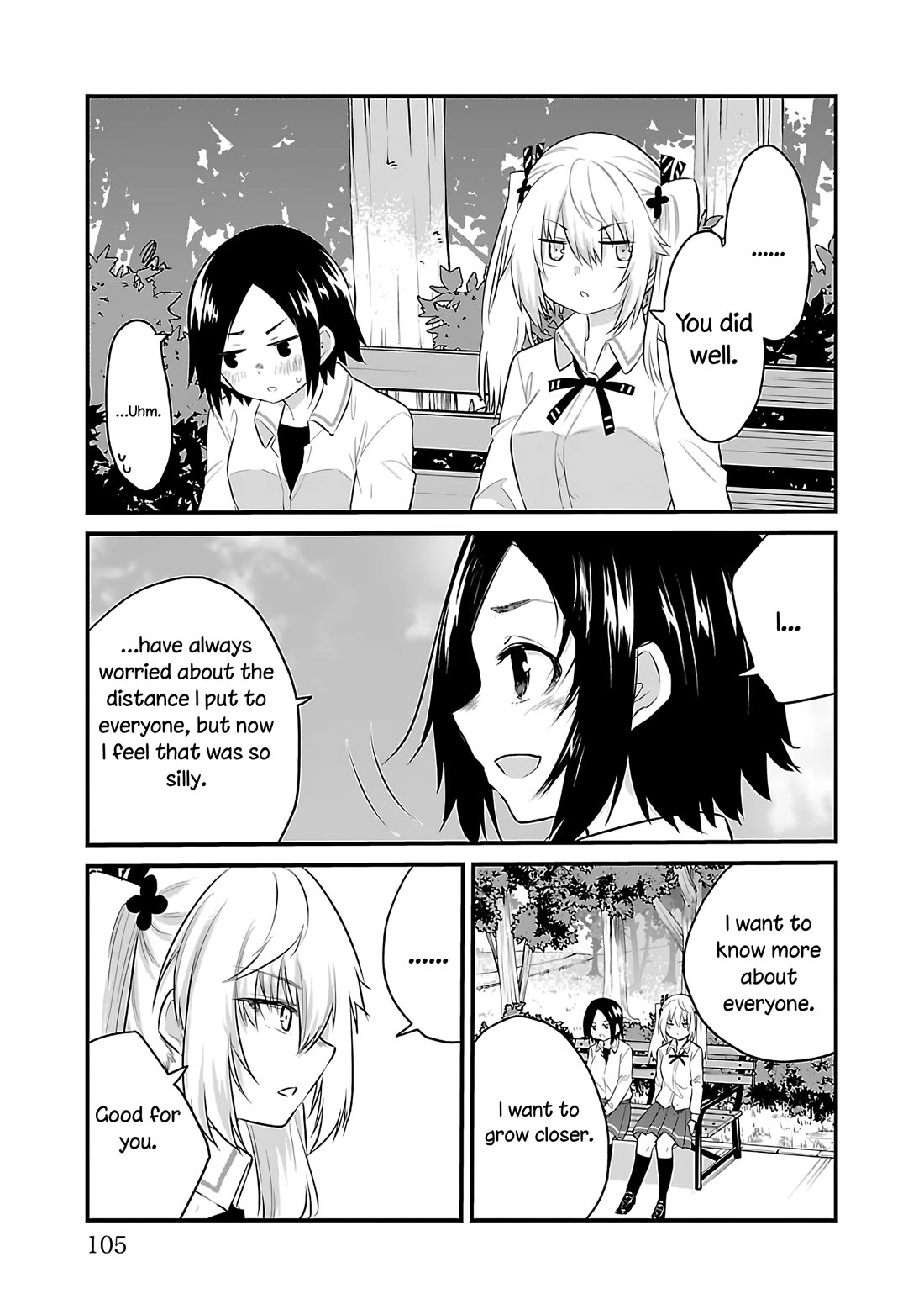 The Mute Girl and Her New Friend (Serialization) Chapter 81 page 5 - Chapter 81: One step at a time