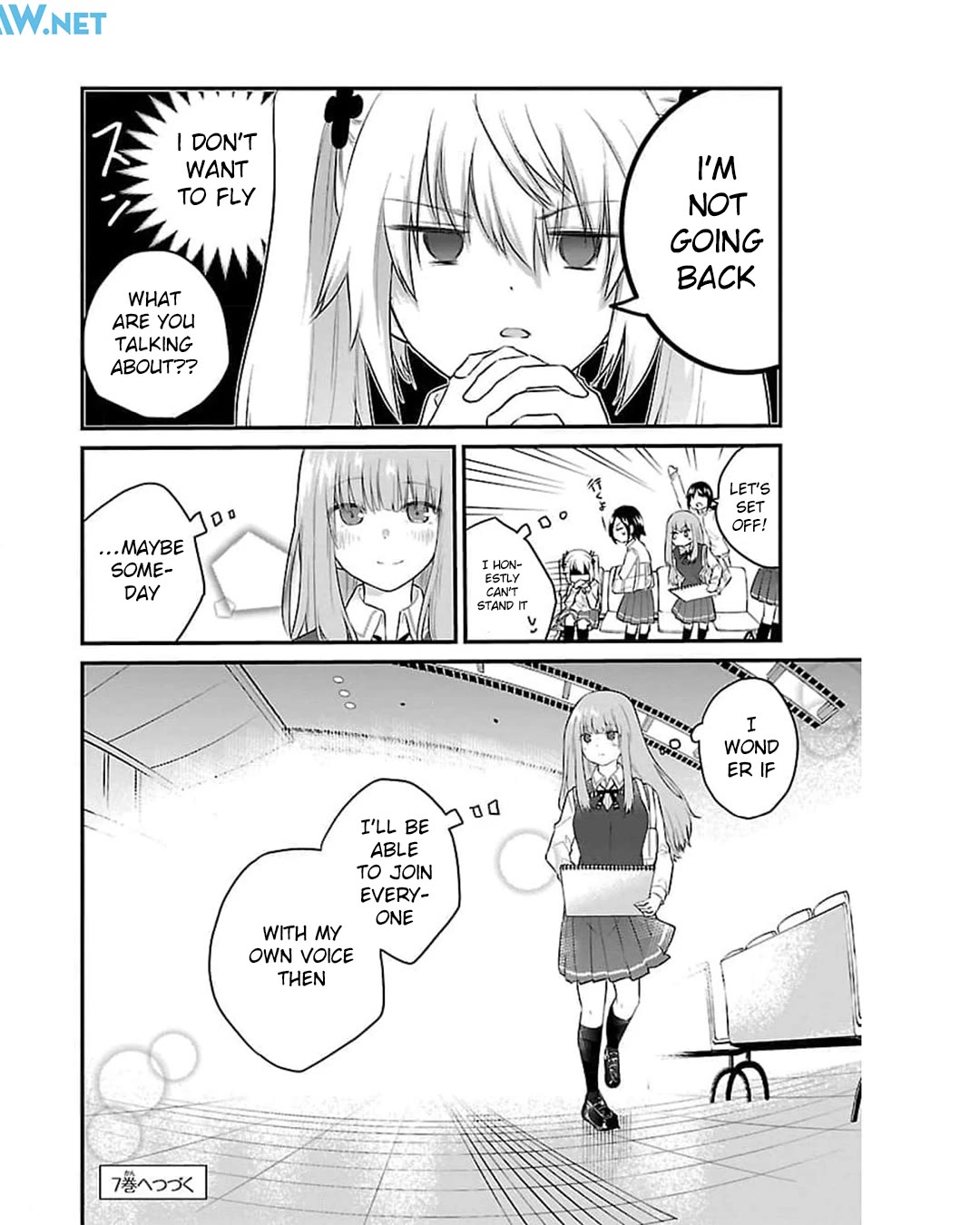 The Mute Girl and Her New Friend (Serialization) Chapter 83 page 7 - Chapter 83: maybe someday