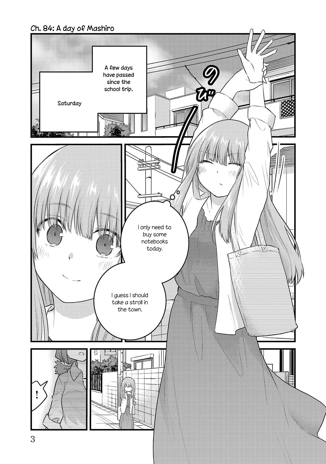 The Mute Girl and Her New Friend (Serialization) Chapter 84 page 4 - Chapter 84: A day of Mashiro