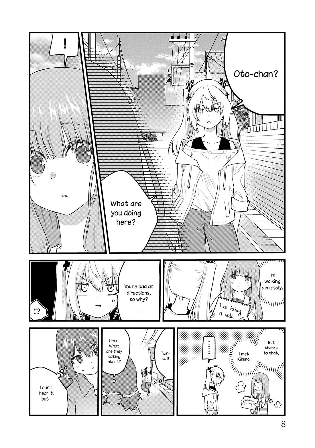 The Mute Girl and Her New Friend (Serialization) Chapter 84 page 9 - Chapter 84: A day of Mashiro