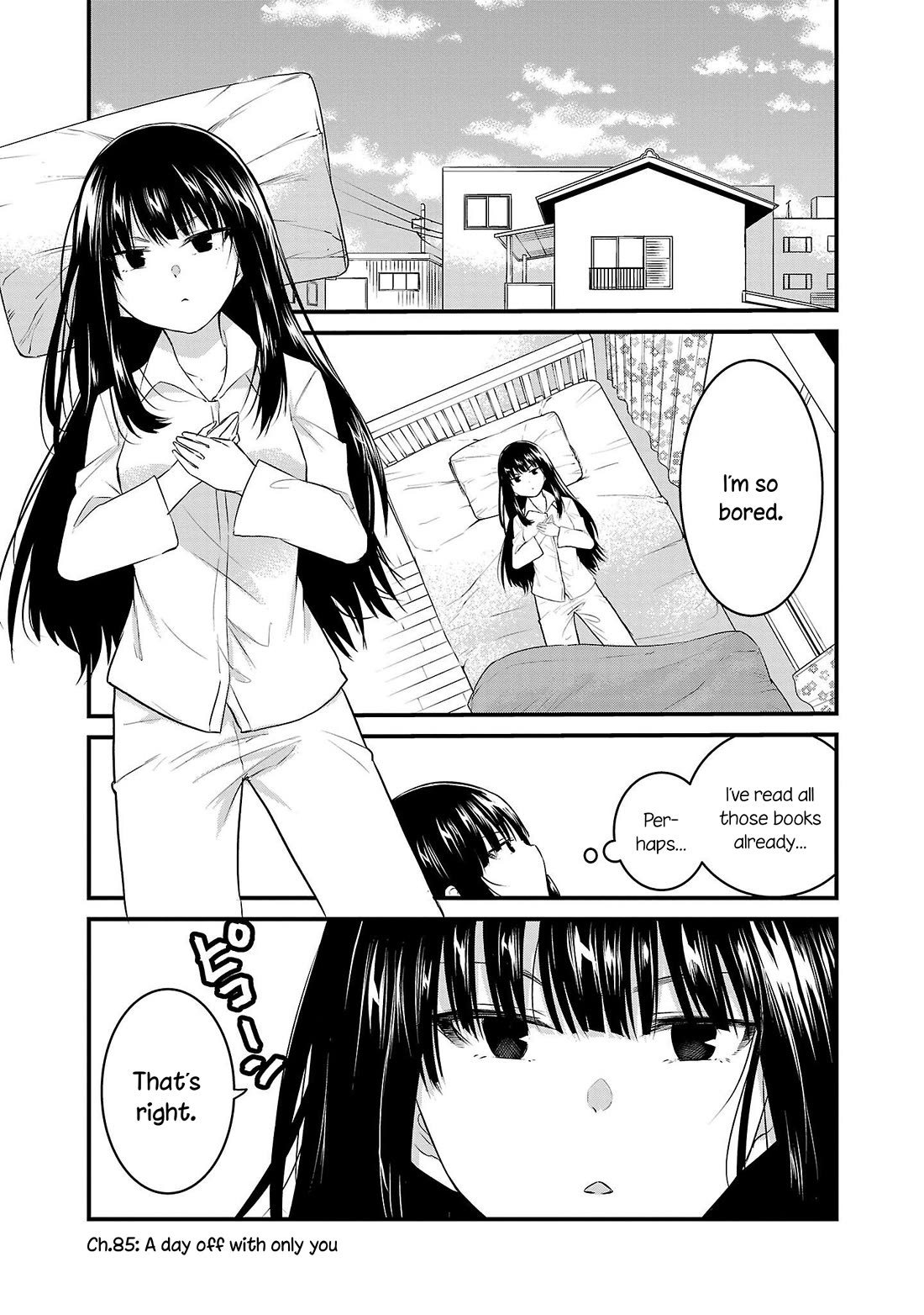 The Mute Girl and Her New Friend (Serialization) Chapter 85 page 2 - Chapter 85: A day off with only you