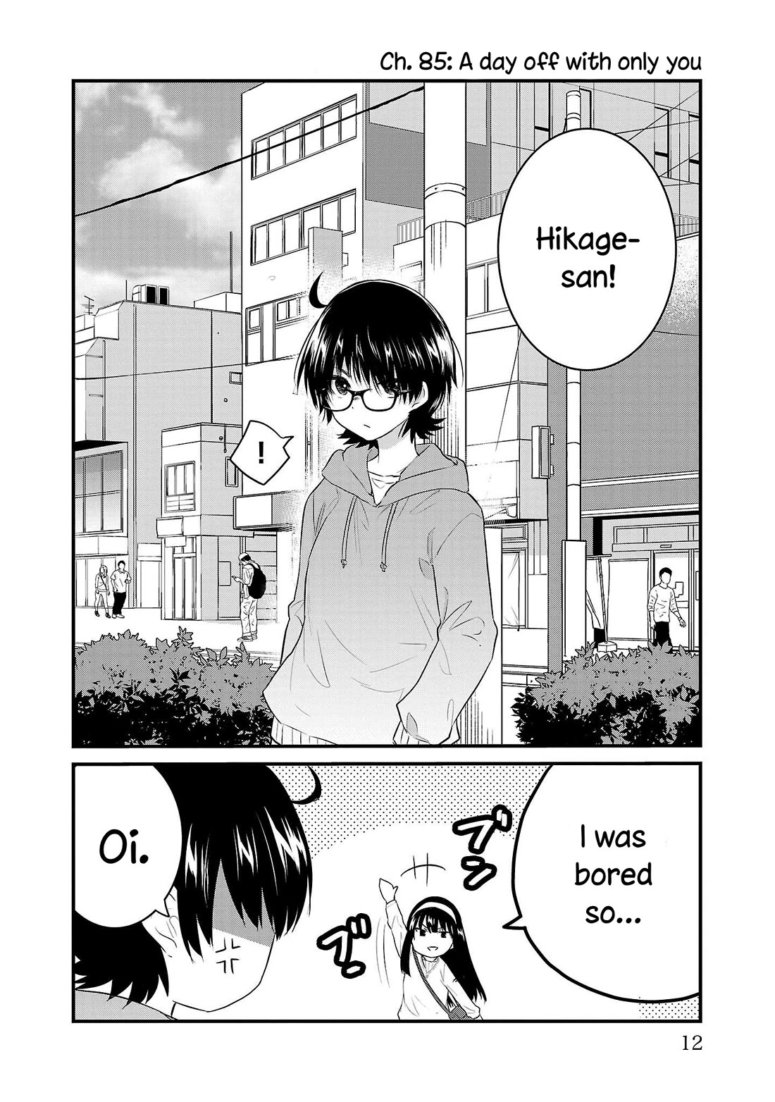 The Mute Girl and Her New Friend (Serialization) Chapter 85 page 3 - Chapter 85: A day off with only you