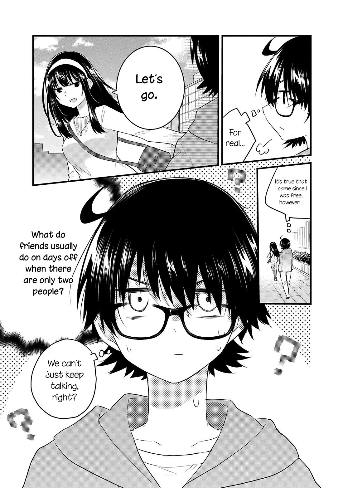 The Mute Girl and Her New Friend (Serialization) Chapter 85 page 4 - Chapter 85: A day off with only you