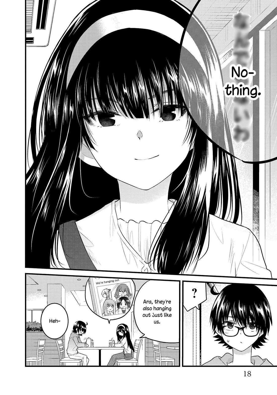 The Mute Girl and Her New Friend (Serialization) Chapter 85 page 9 - Chapter 85: A day off with only you