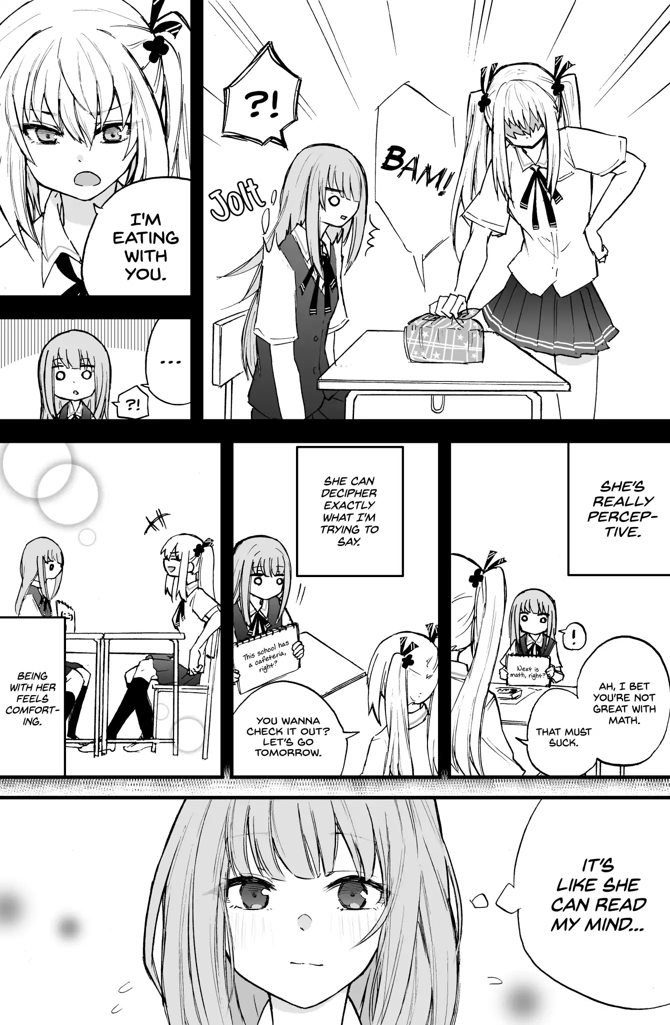 The Mute Girl and Her New Friend Chapter 1 page 3 - Chapter 1