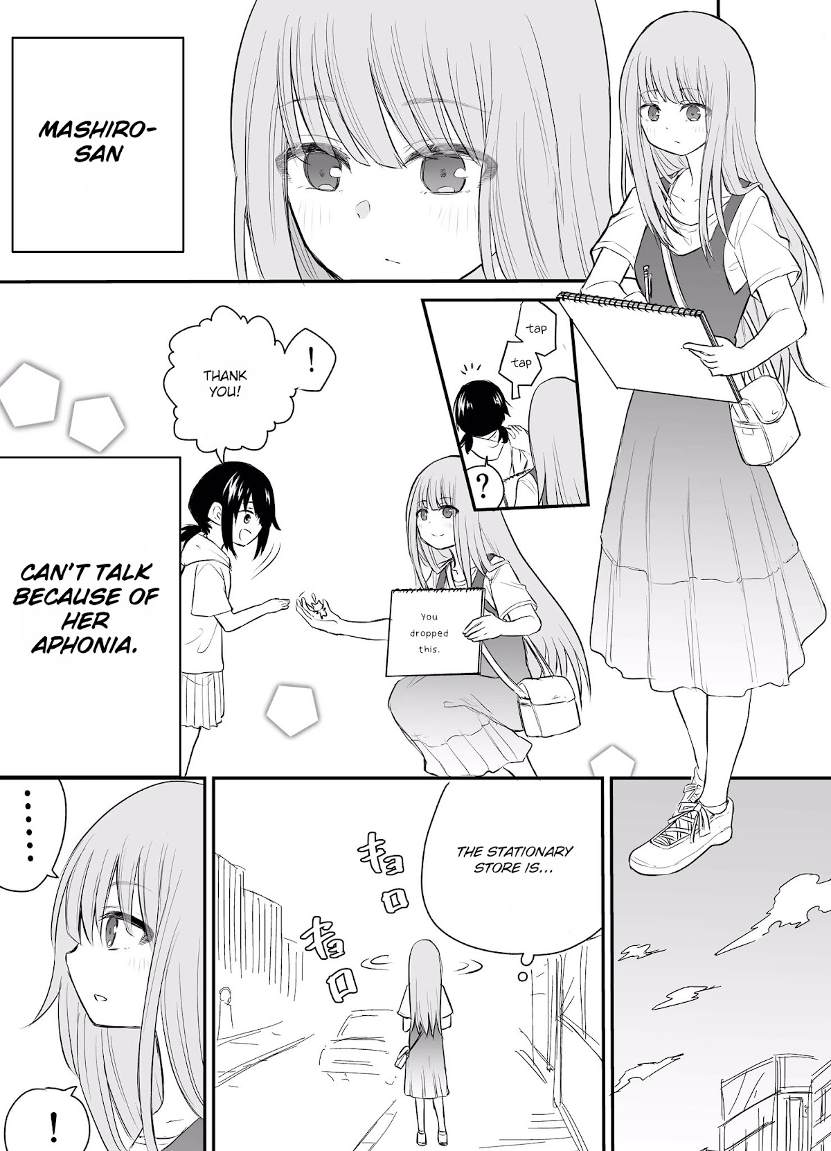 The Mute Girl and Her New Friend Chapter 11 page 1 - Chapter 11