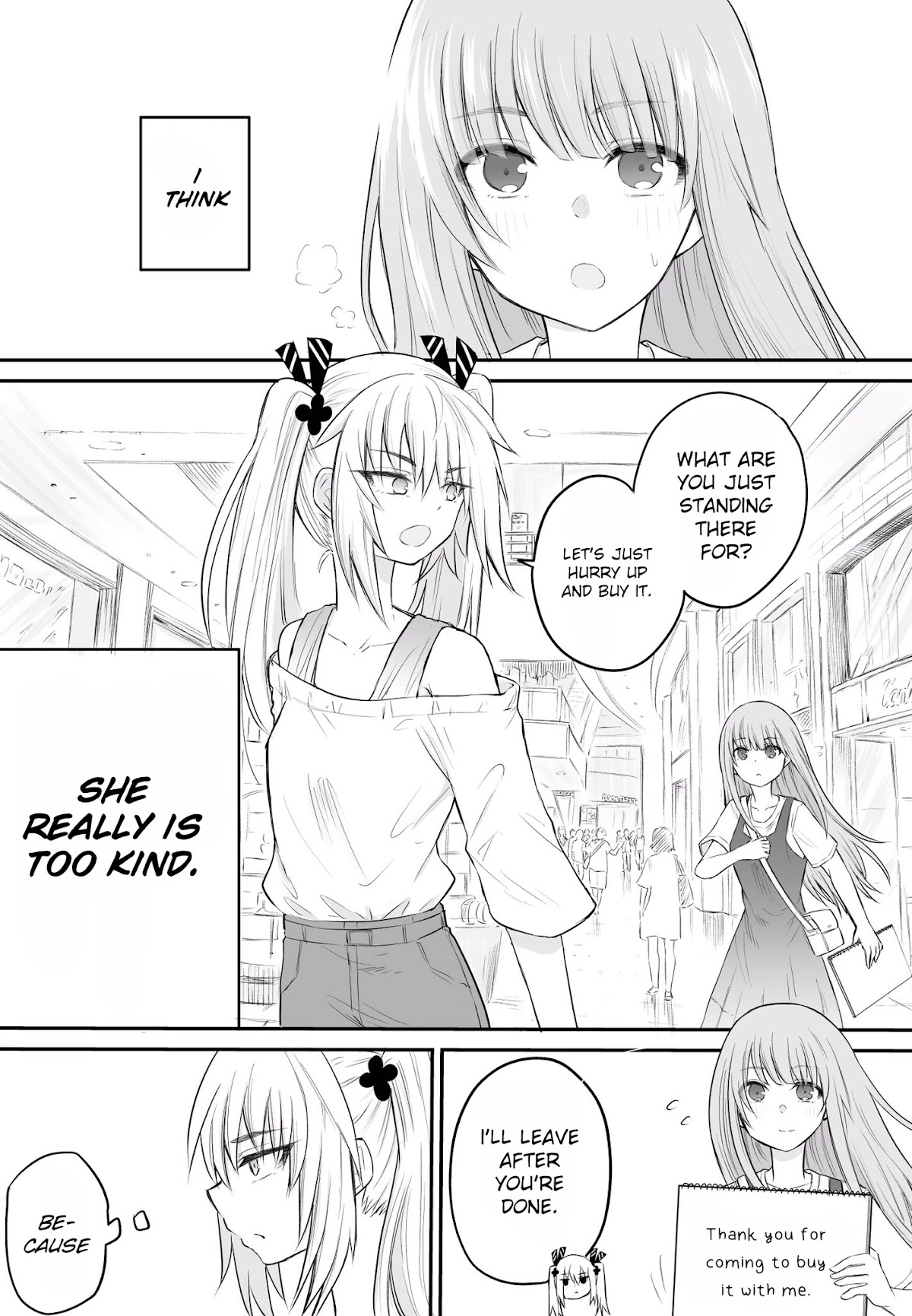 The Mute Girl and Her New Friend Chapter 12 page 1 - Chapter 12