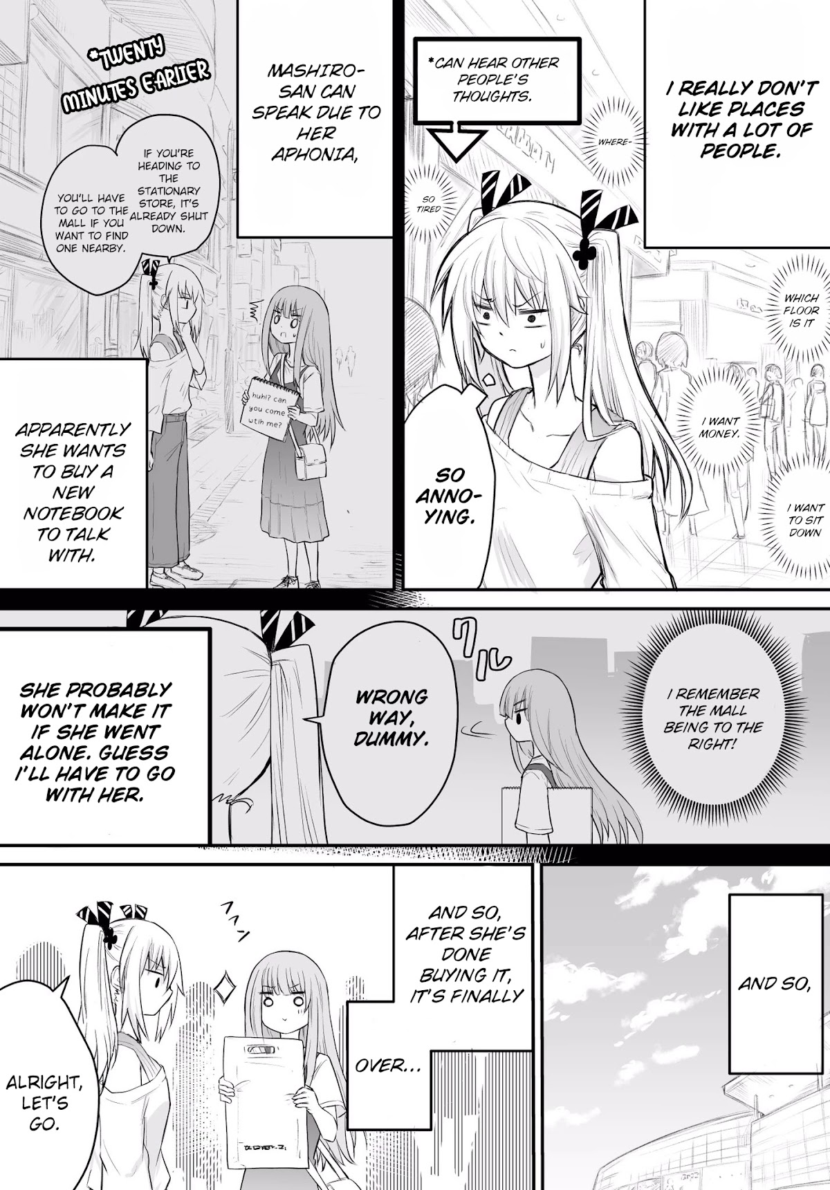 The Mute Girl and Her New Friend Chapter 12 page 2 - Chapter 12