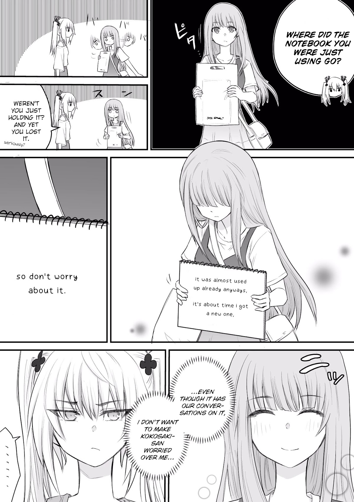 The Mute Girl and Her New Friend Chapter 12 page 3 - Chapter 12