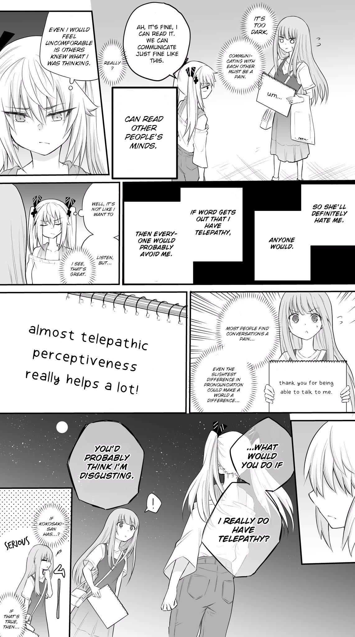 The Mute Girl and Her New Friend Chapter 13 page 2 - Chapter 13