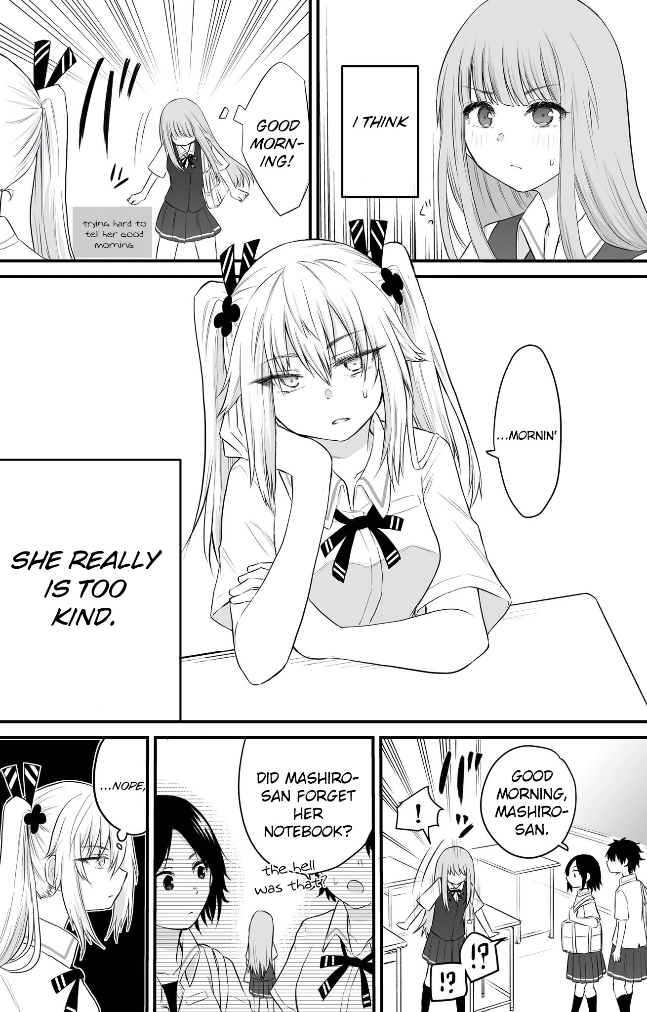 The Mute Girl and Her New Friend Chapter 15 page 1 - Chapter 15