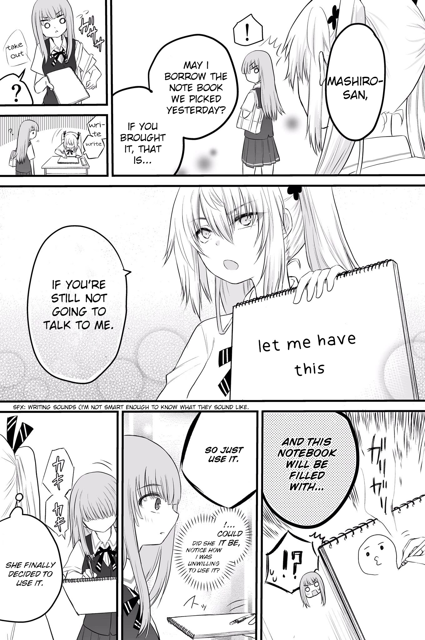 The Mute Girl and Her New Friend Chapter 15 page 3 - Chapter 15