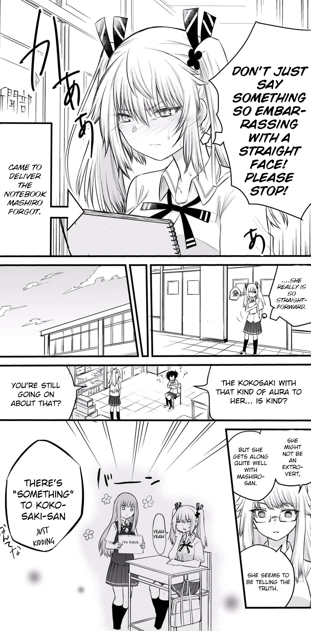 The Mute Girl and Her New Friend Chapter 18.5 page 4 - Chapter 18.5