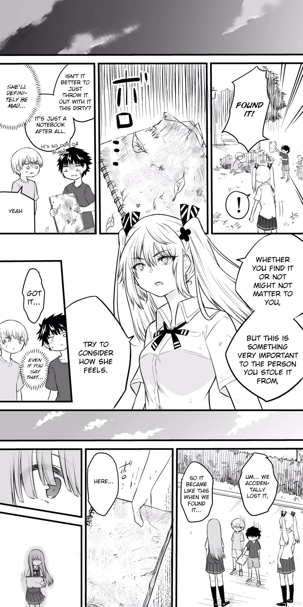 The Mute Girl and Her New Friend Chapter 19 page 3 - Chapter 19