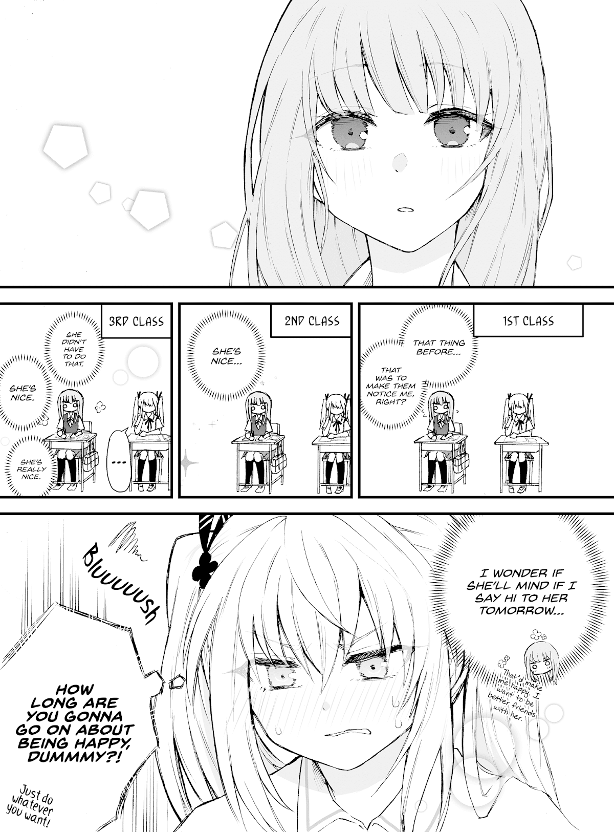 The Mute Girl and Her New Friend Chapter 2 page 4 - Chapter 2: Greetings