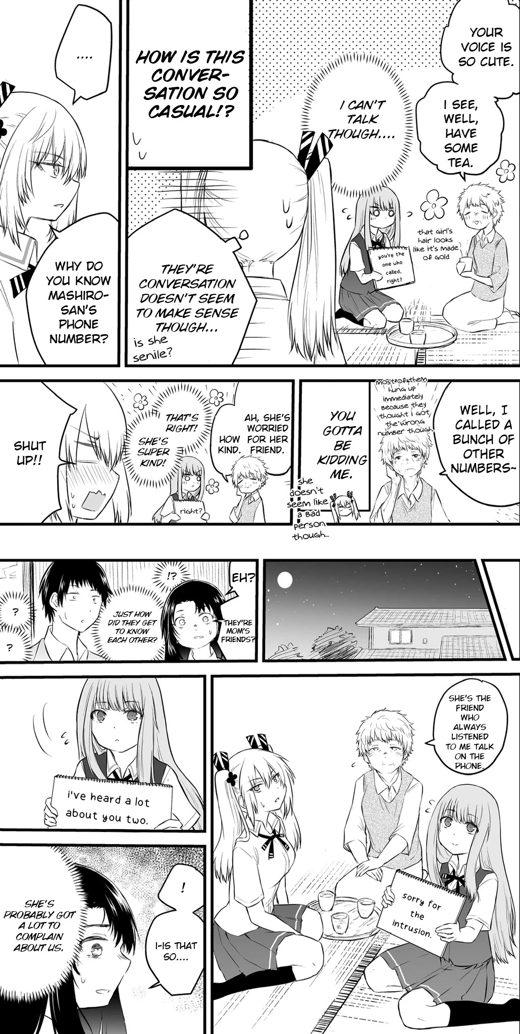 The Mute Girl and Her New Friend Chapter 20 page 3 - Chapter 20