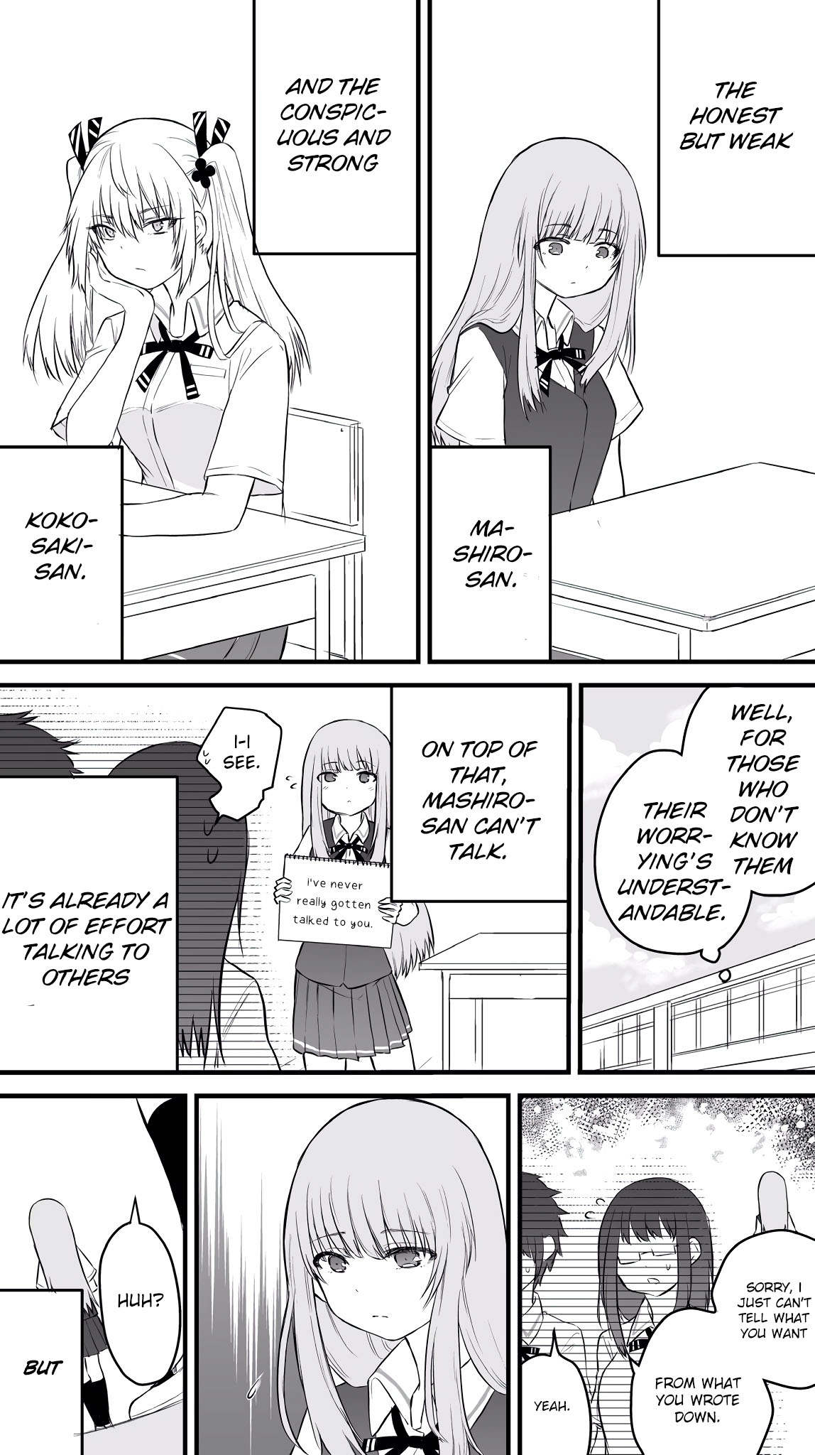 The Mute Girl and Her New Friend Chapter 21 page 2 - Chapter 21