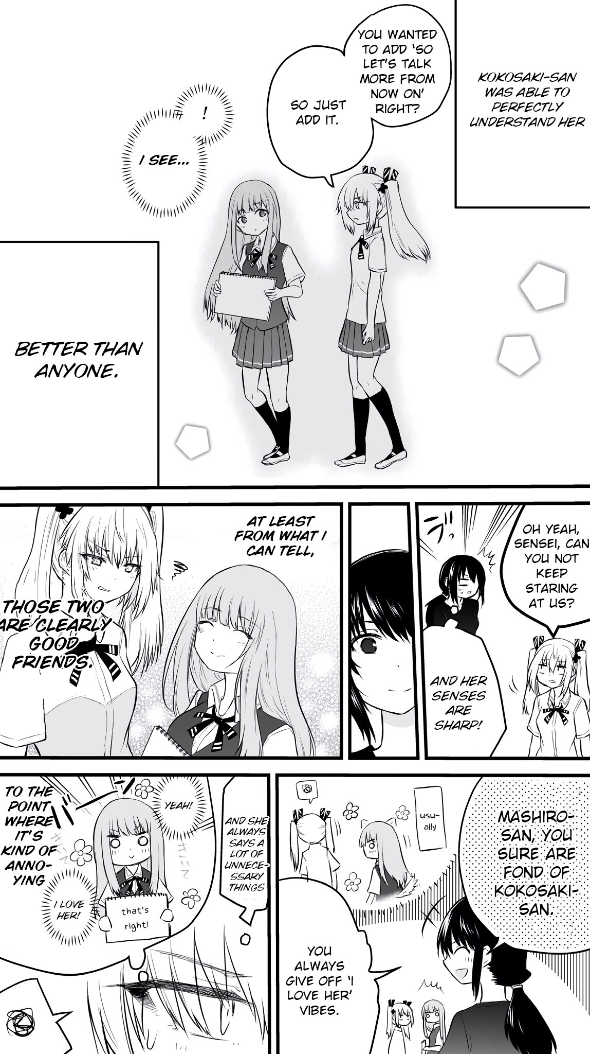 The Mute Girl and Her New Friend Chapter 21 page 3 - Chapter 21