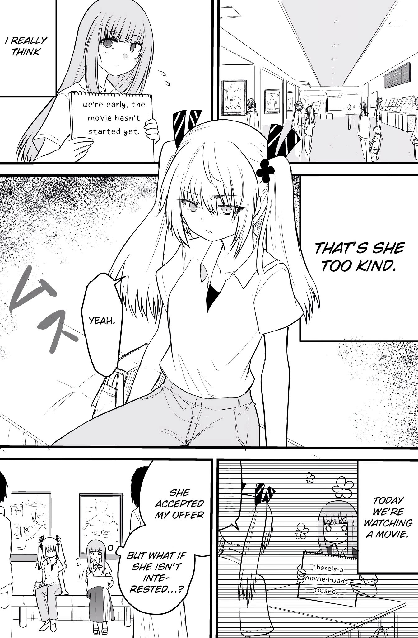 The Mute Girl and Her New Friend Chapter 22 page 1 - Chapter 22