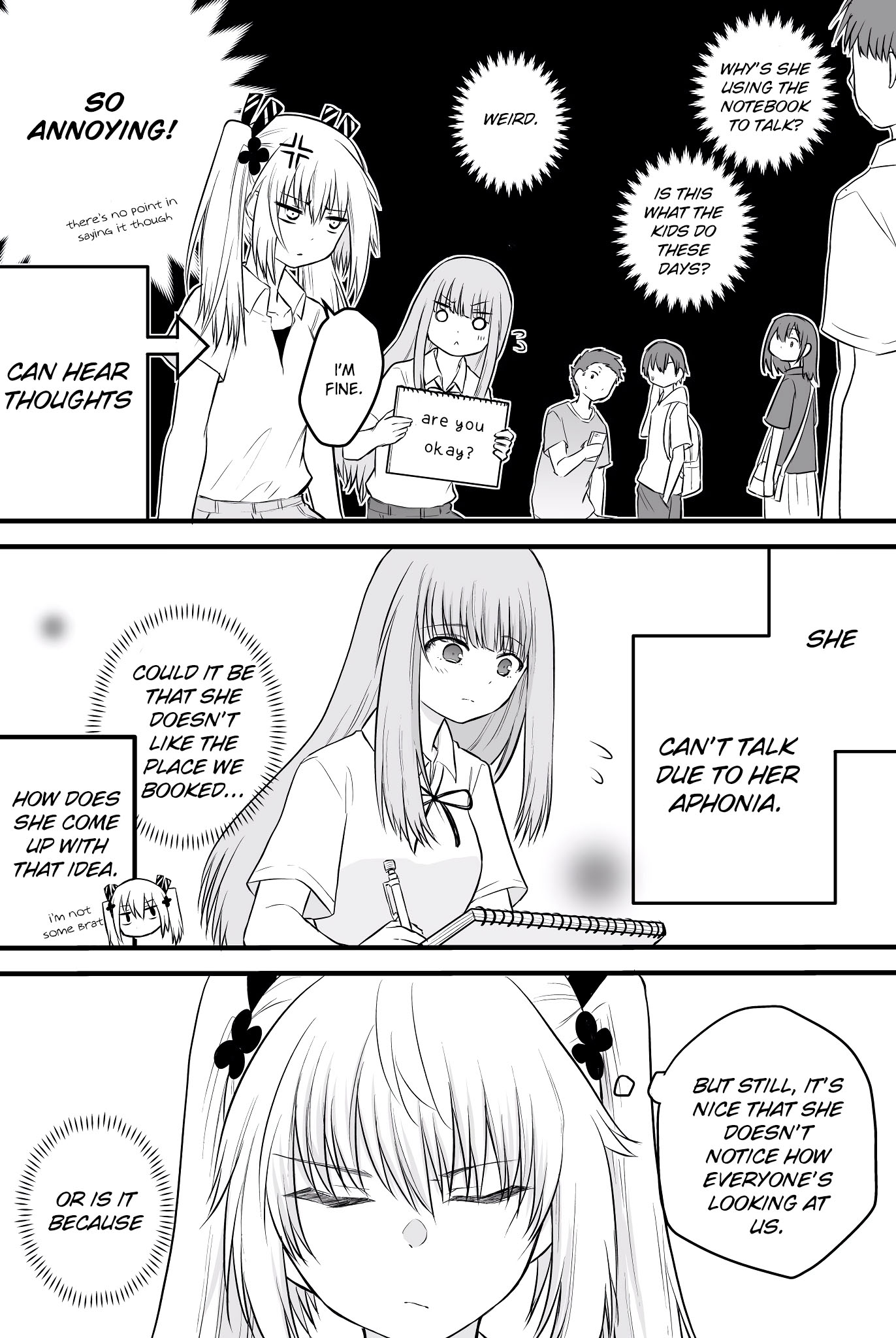 The Mute Girl and Her New Friend Chapter 22 page 2 - Chapter 22