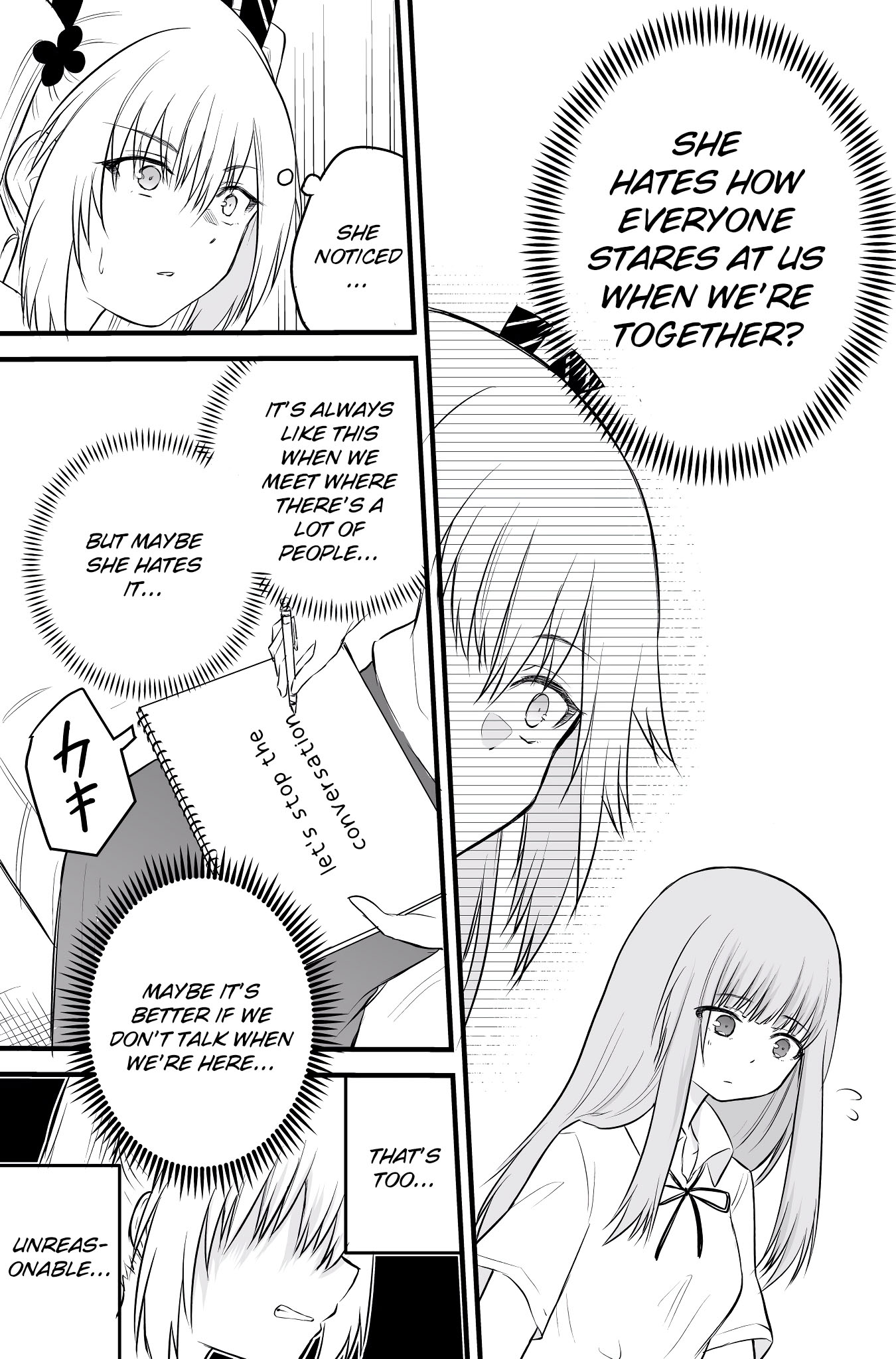 The Mute Girl and Her New Friend Chapter 22 page 3 - Chapter 22