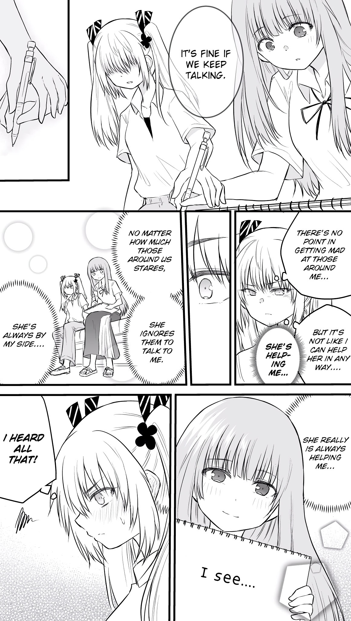 The Mute Girl and Her New Friend Chapter 22 page 4 - Chapter 22