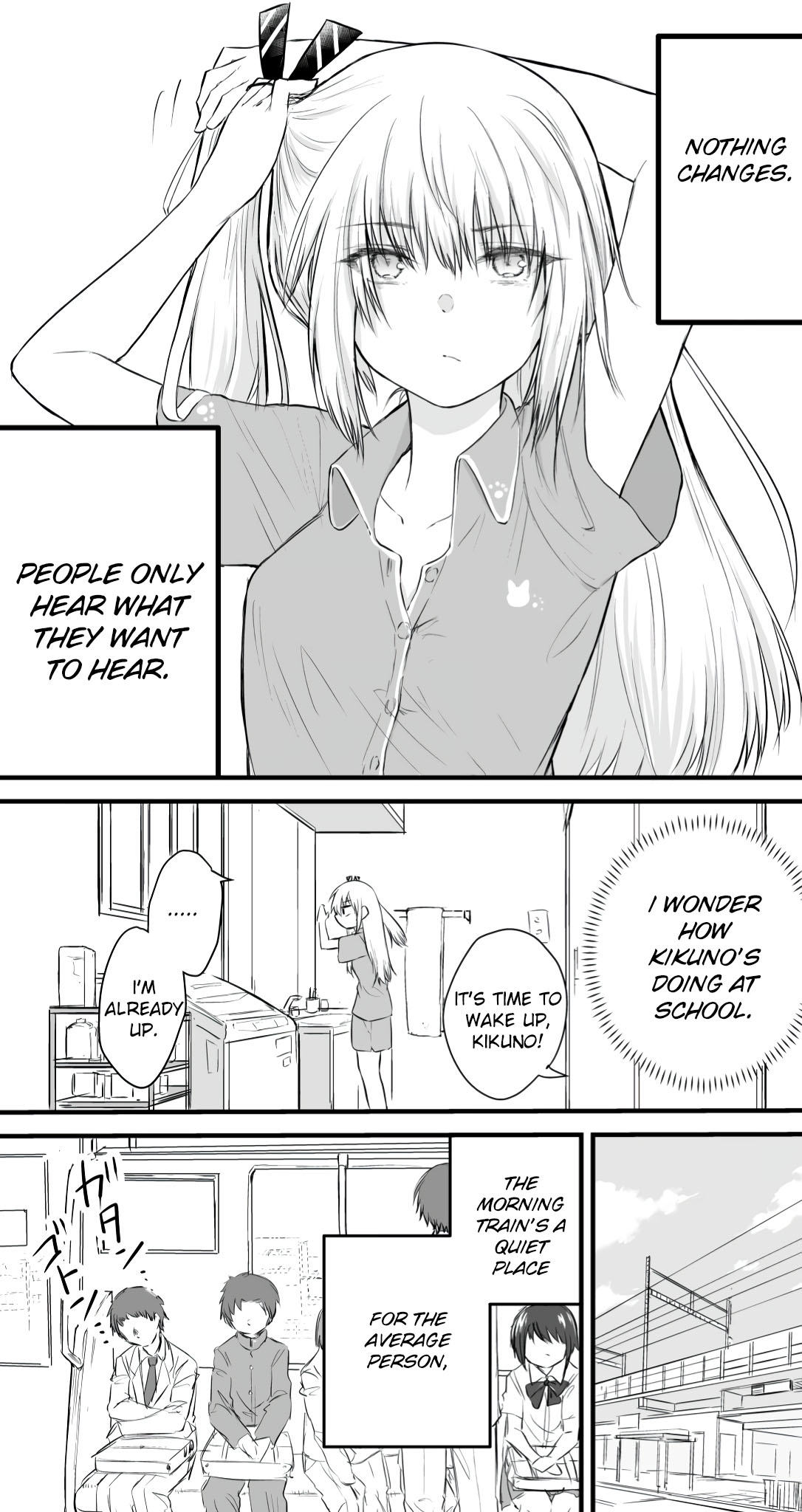 The Mute Girl and Her New Friend Chapter 23 page 1 - Chapter 23