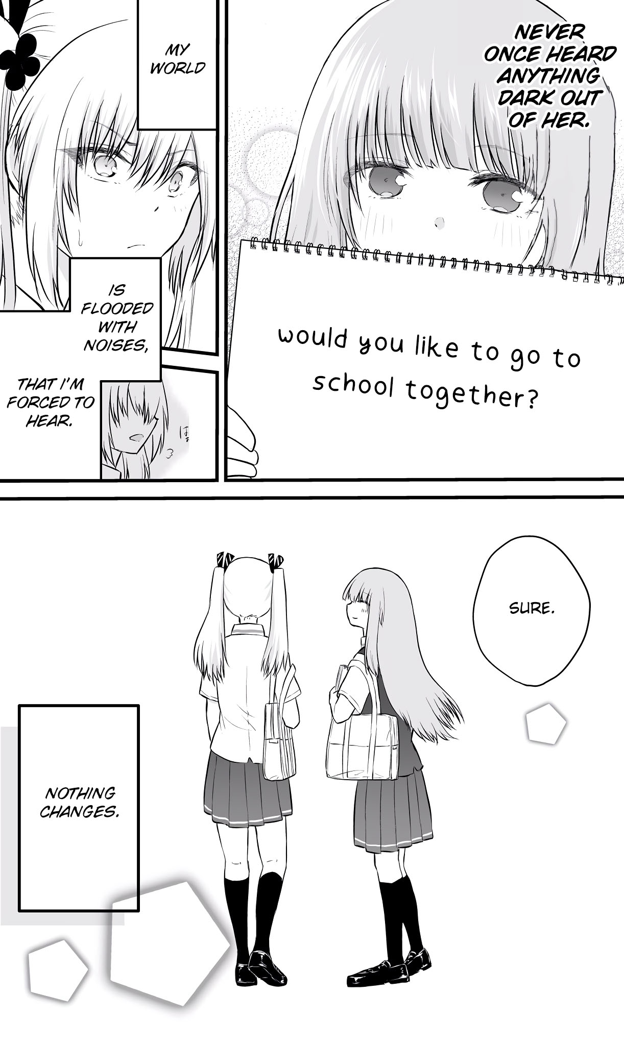 The Mute Girl and Her New Friend Chapter 23 page 4 - Chapter 23