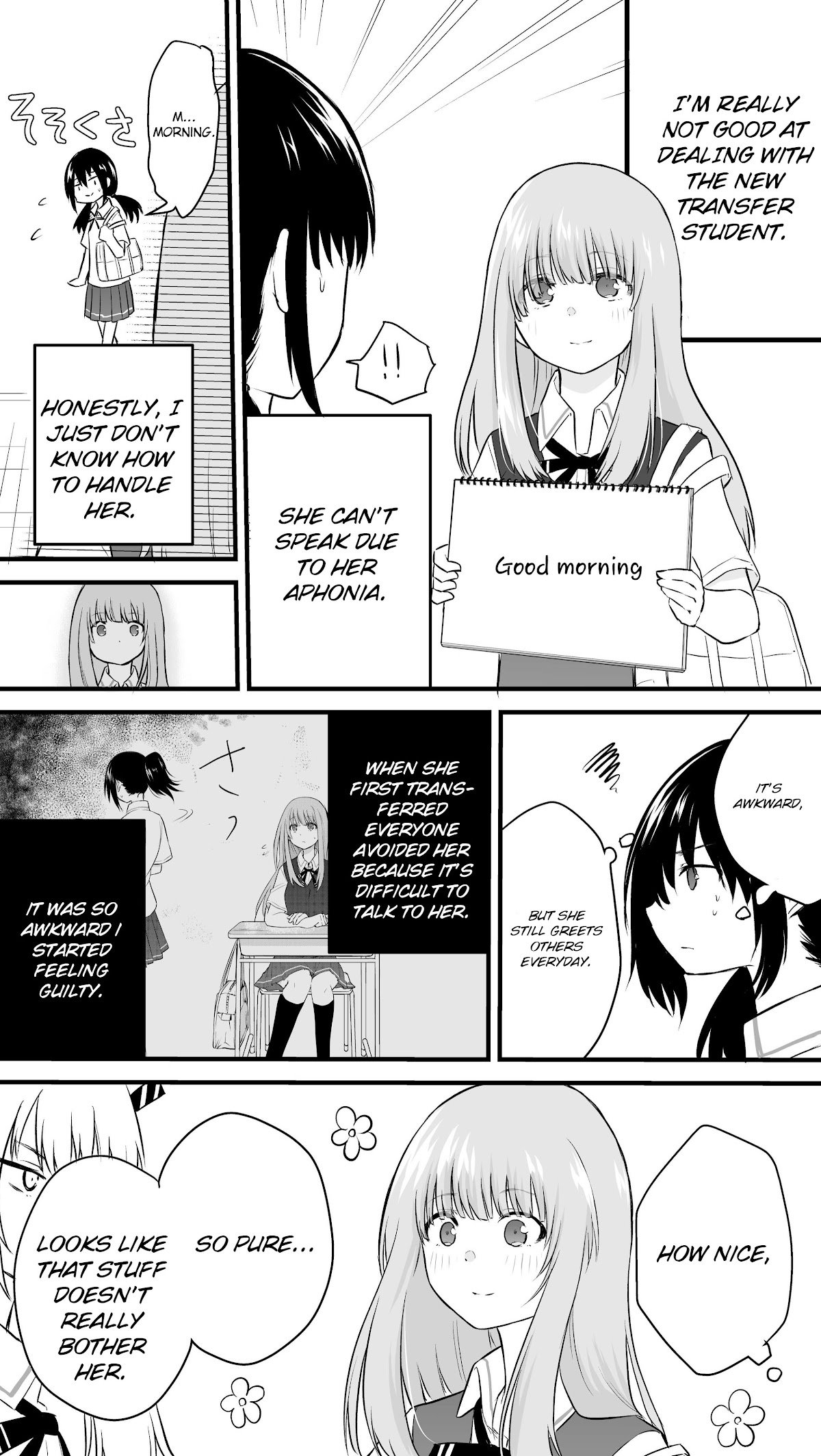 The Mute Girl and Her New Friend Chapter 25 page 2 - Chapter 25