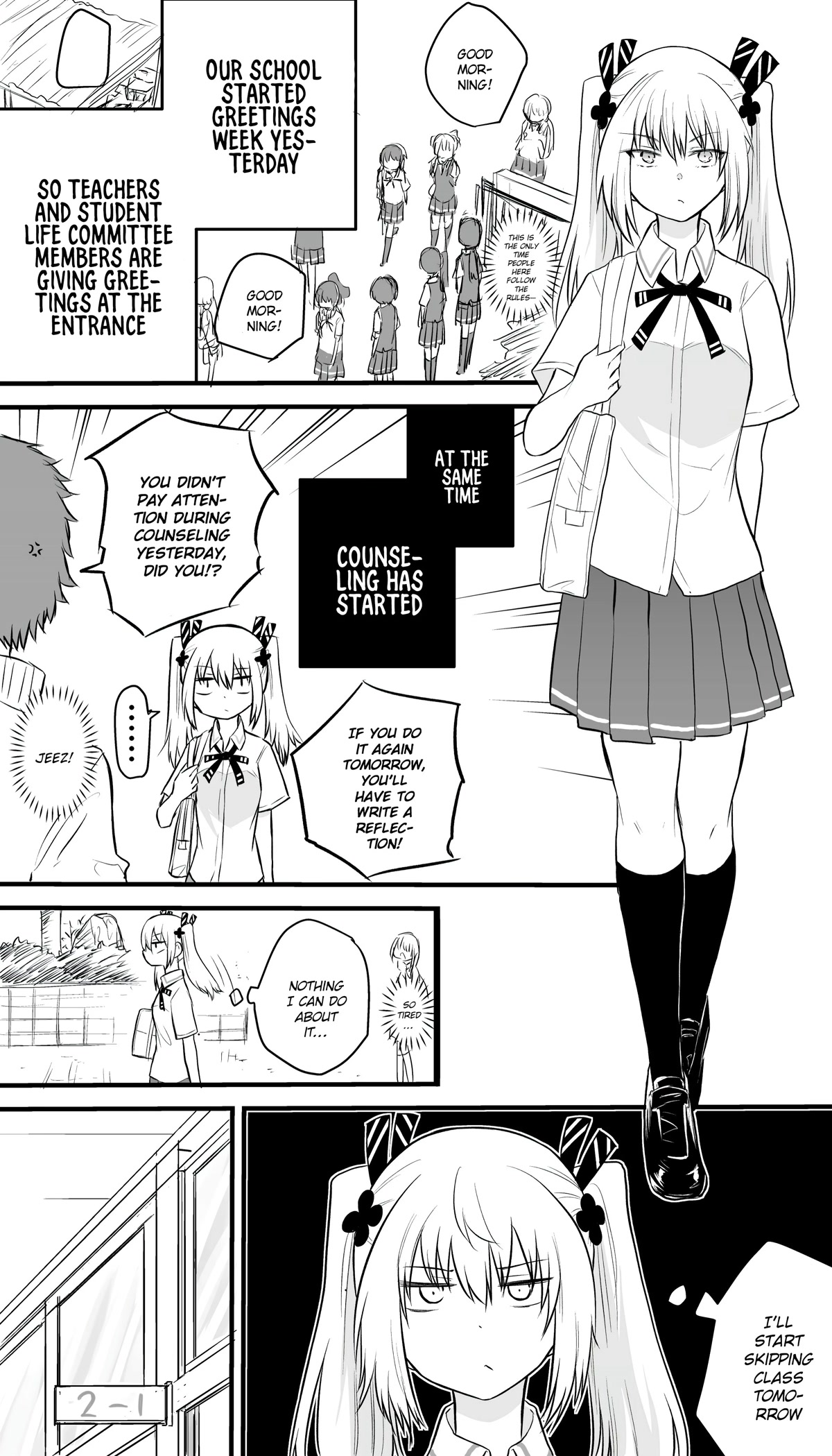 The Mute Girl and Her New Friend Chapter 28 page 1 - Chapter 28