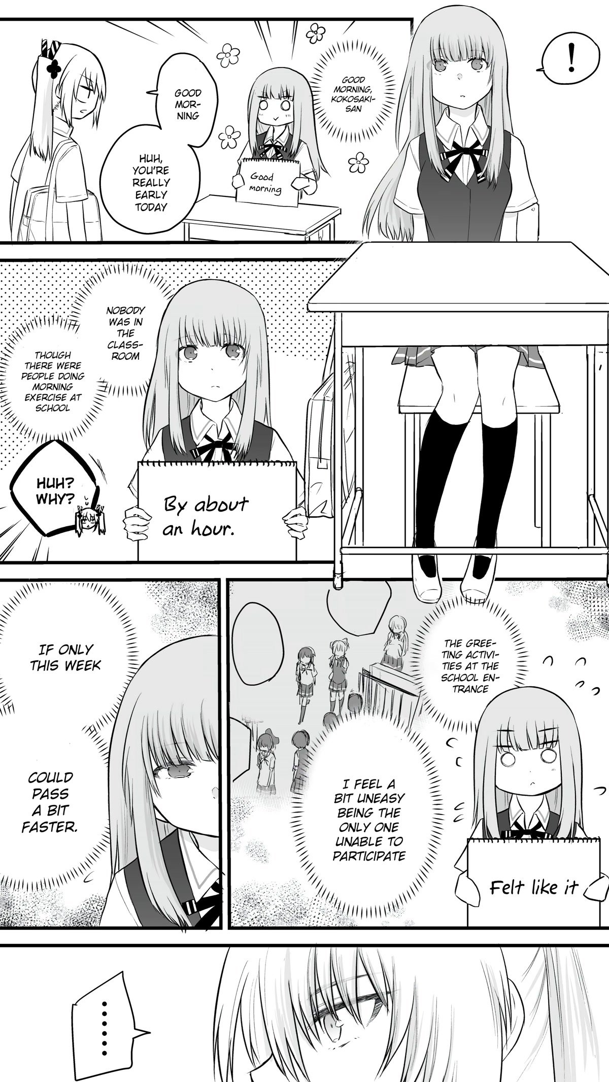 The Mute Girl and Her New Friend Chapter 28 page 2 - Chapter 28