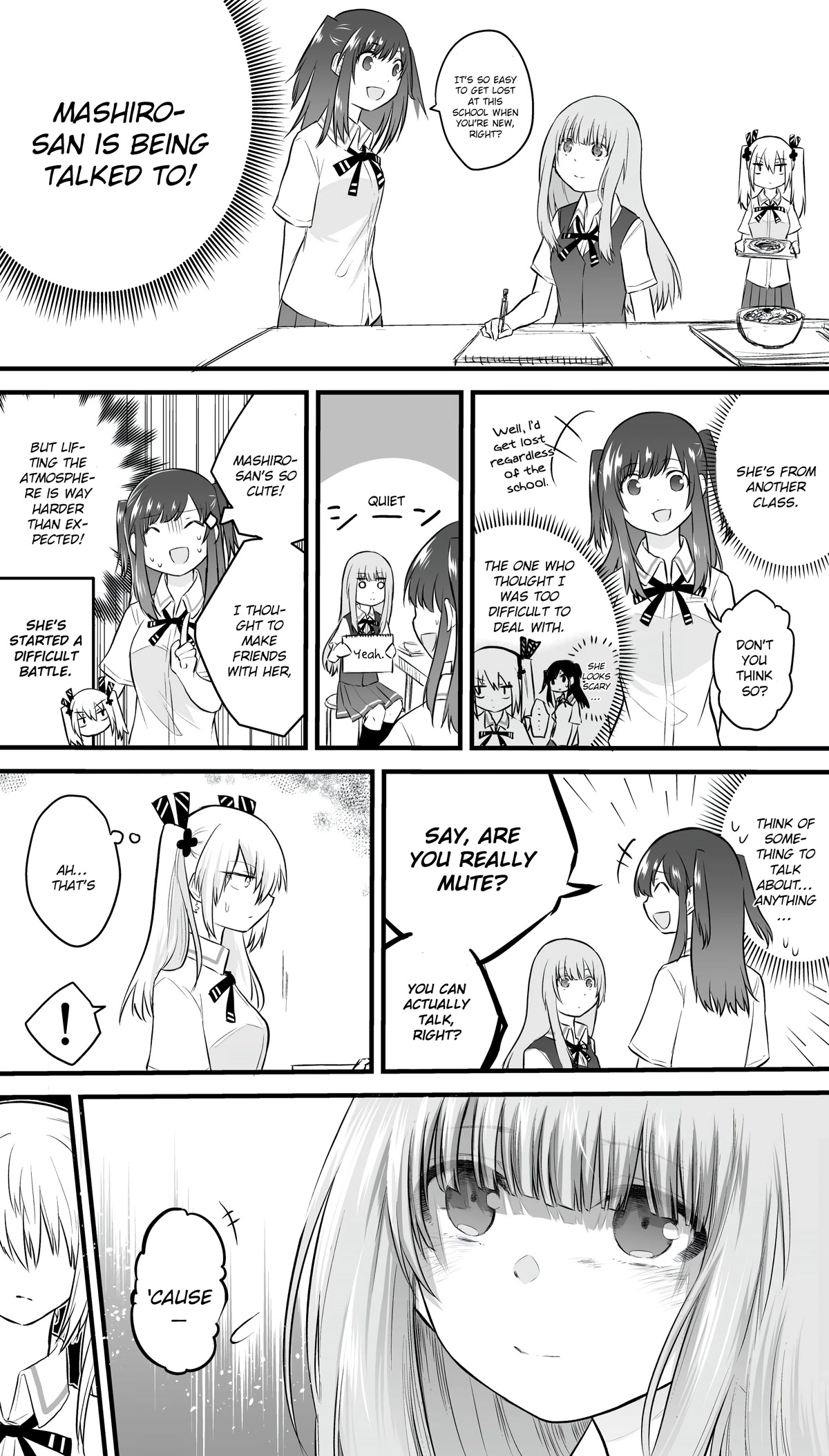 The Mute Girl and Her New Friend Chapter 29 page 2 - Chapter 29