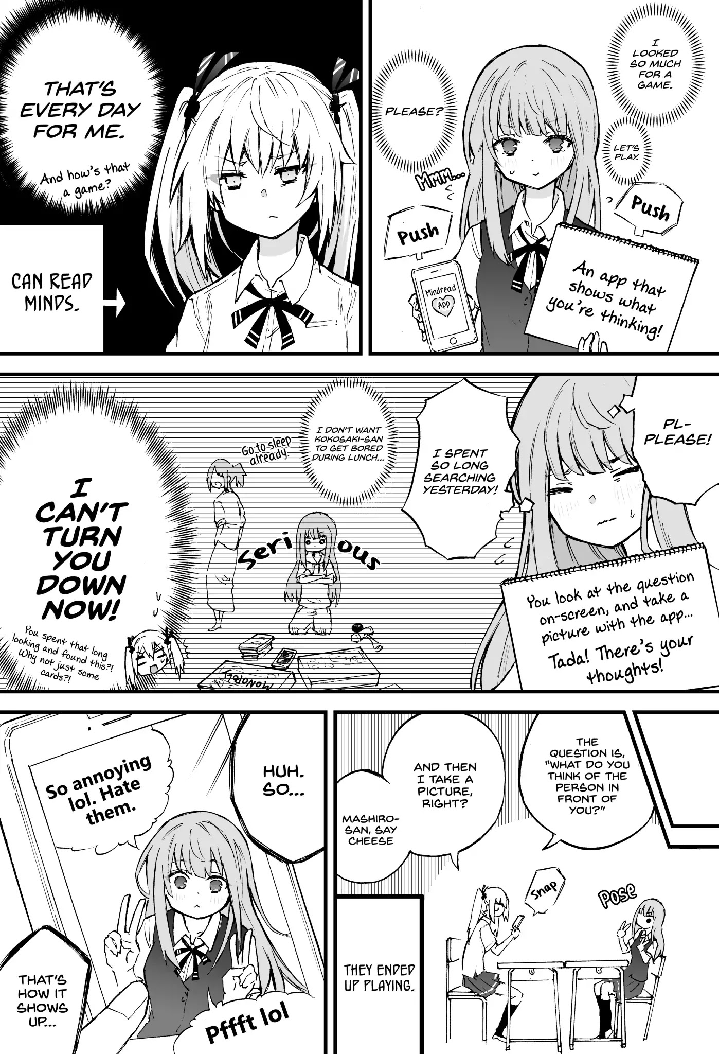 The Mute Girl and Her New Friend Chapter 4 page 2 - Chapter 4