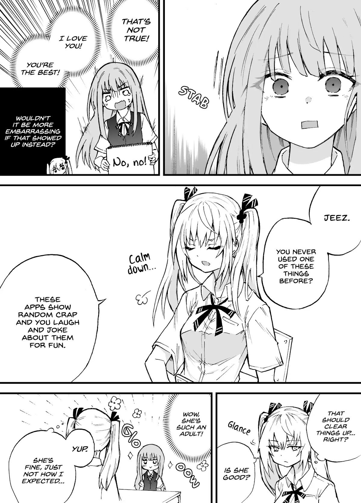 The Mute Girl and Her New Friend Chapter 4 page 3 - Chapter 4